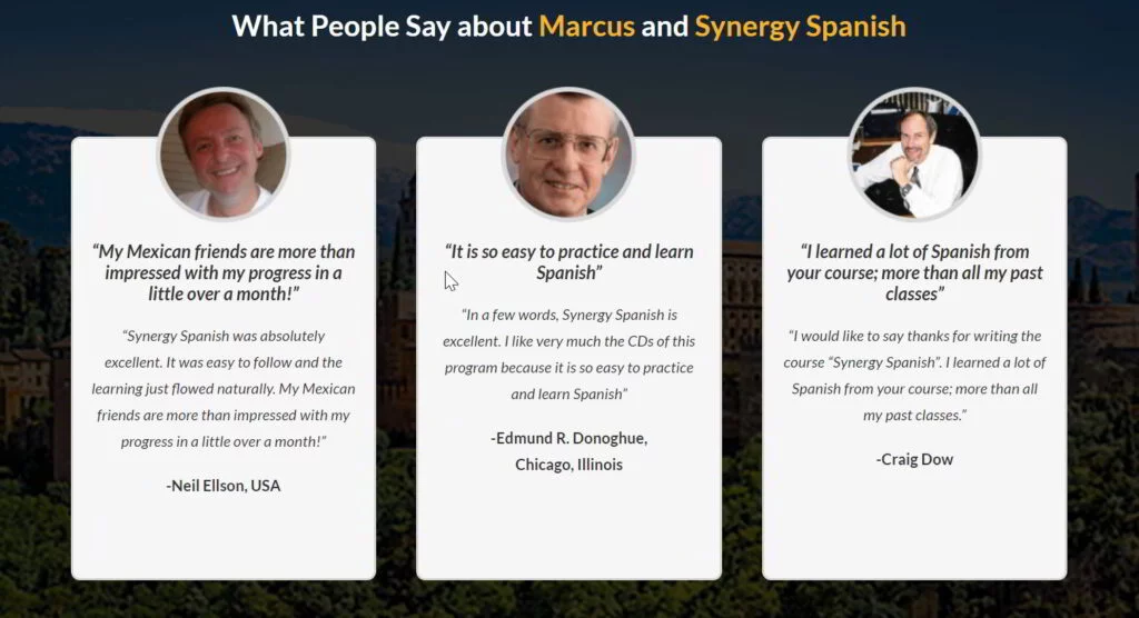 synergy spanish reviews