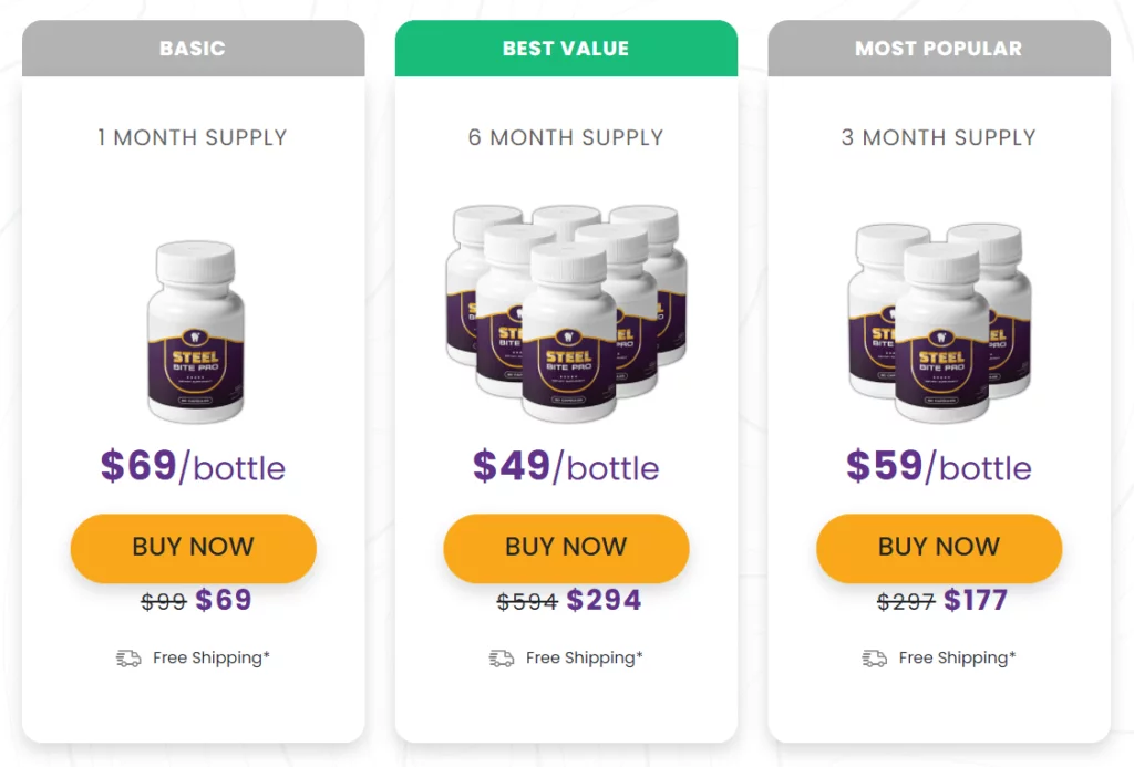 Steel Bite Pro pricing